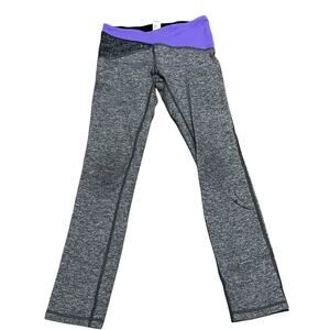 ivivva Girls gray heather leggings SIZE 8